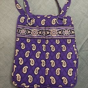Purple Vera Bradley Tote Bag